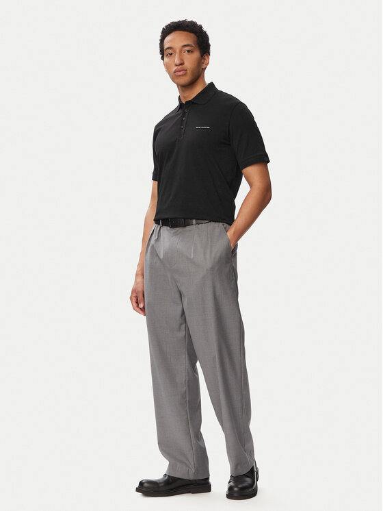 KARL LAGERFELD KARL LAGERFELD Polo 745015 563235 Melns Regular Fit