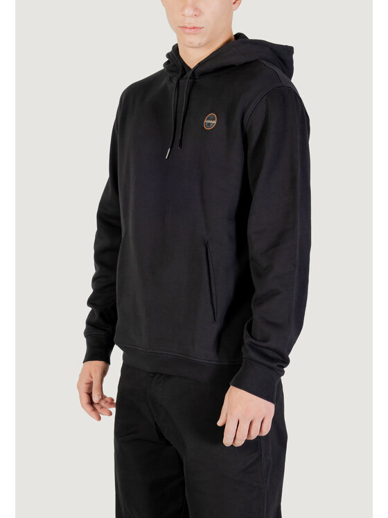 Napapijri Napapijri Μπλούζα B-BADGE H Μαύρο Casual Fit