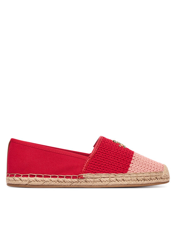 Tommy Hilfiger Espadrile Script Crochet Espadrille FW0FW09502 Roșu