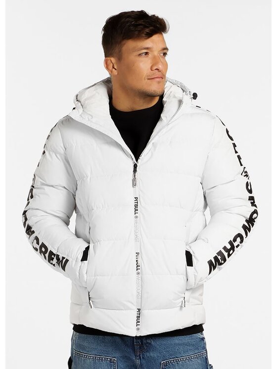 Kurtka zimowa PITBULL, Rozmiar XL, Biały, Kurtka zimowa męska Airway IV 3XL