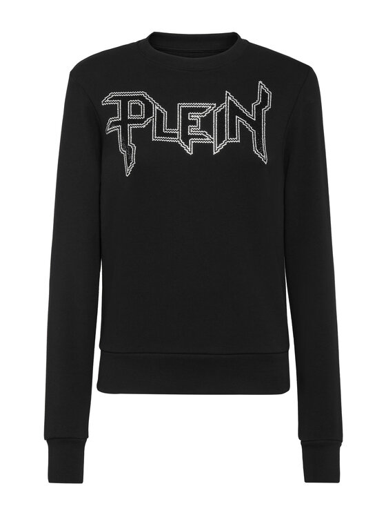 PHILIPP PLEIN PHILIPP PLEIN Bluza 2617 Czarny Regular Fit