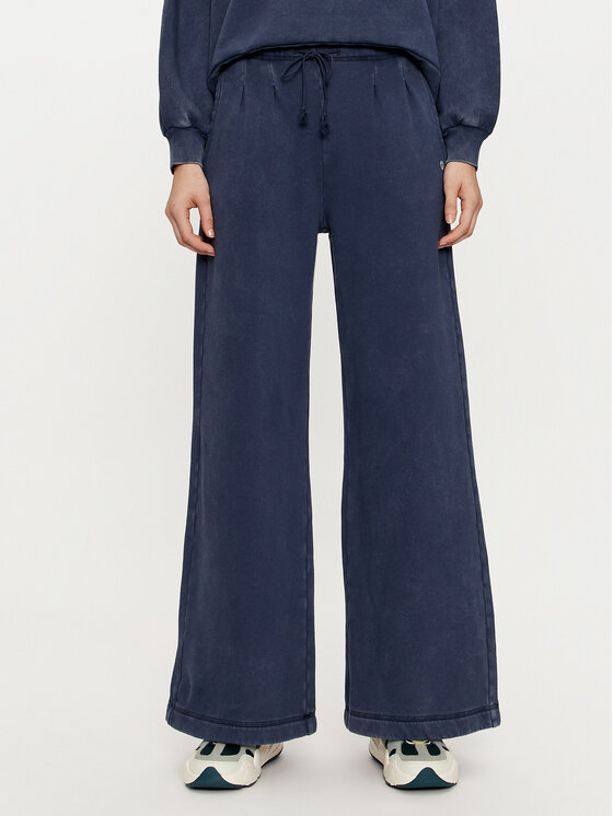 Deha Deha Teplákové kalhoty C12175 Tmavomodrá Relaxed Fit