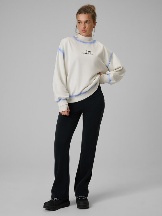 4F 4F Bluza SUMMIT BLISS Kremowy Regular Fit