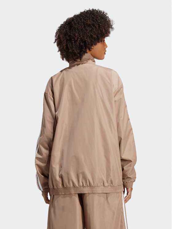 adidas adidas Світшот Oversized Track Top IP7143 Коричневий Loose Fit