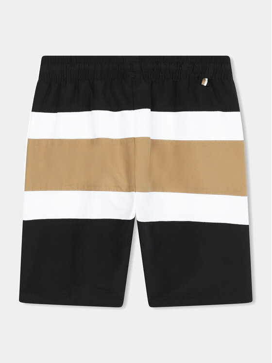 BOSS Boss Szorty kąpielowe J50664 D Czarny Regular Fit