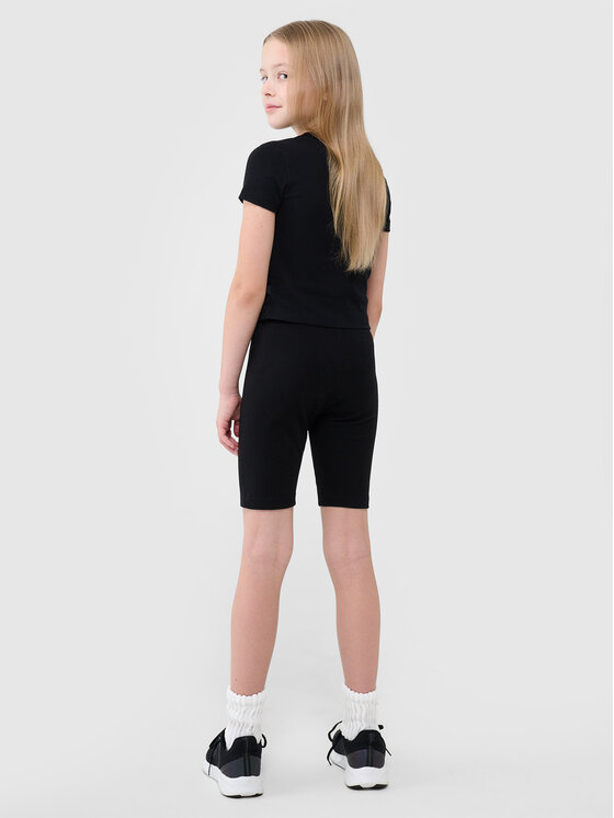 4F 4F Legginsy BASIC+ Czarny