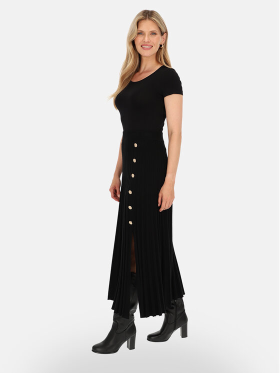 L’AF L’AF Spódnica maxi Aura Czarny Regular Fit