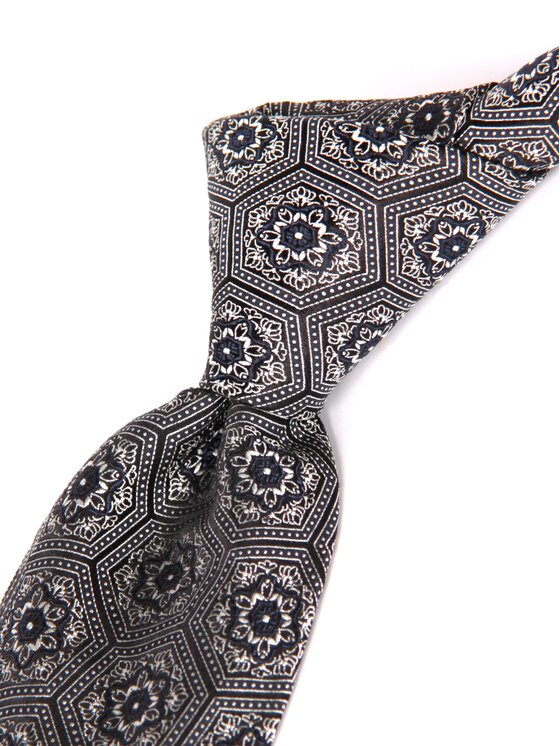 ELSNER ELSNER Γραβάτα JEDWAB ŻAKARD A1125 Σκούρο μπλε