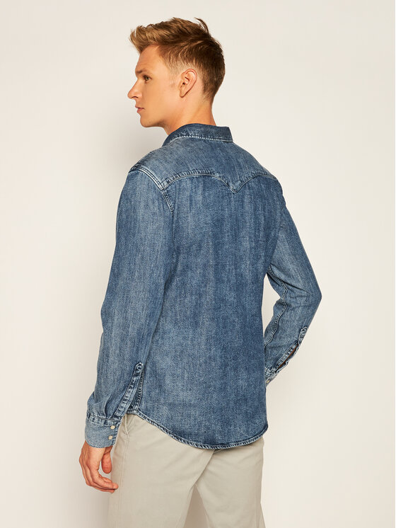 Camicia Barstow Western Standard 85744-0012 Blu