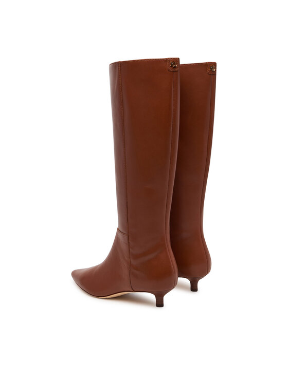LAUREN RALPH LAUREN LAUREN RALPH LAUREN Kozaki Frncsa Tl Hl Bo Tal 802P15725002 Brązowy