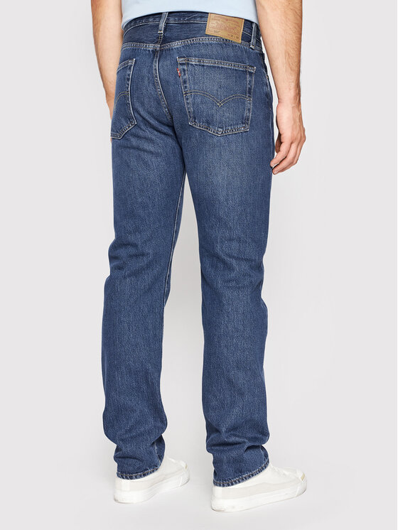 Levi's® Levi's® Jeans hlače 501® 00501-3322 Mornarsko modra Original Fit