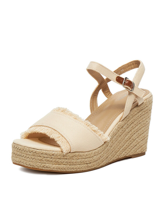 DeeZee DeeZee Espadrile E0822-4A Bež