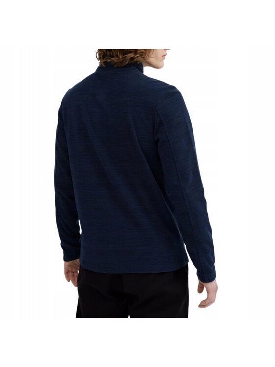 4F 4F Bluza TFLEM052 Niebieski Comfortable Fit
