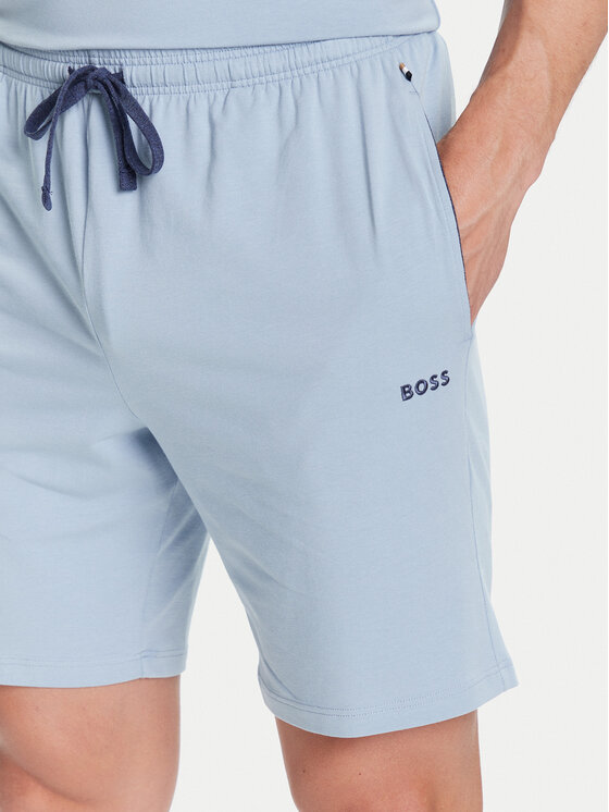 BOSS BOSS Szorty sportowe Mix&Match 50515314 Błękitny Regular Fit