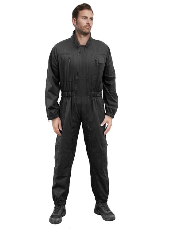 Brandit Brandit Kombinezon 1200.2 Czarny Regular Fit