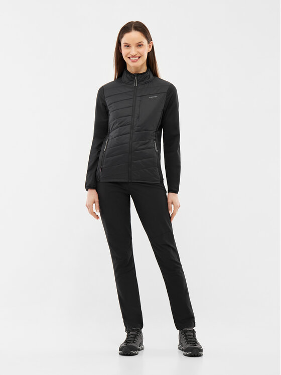 Viking Viking Kurtka softshell Zemu Lady Czarny Regular Fit