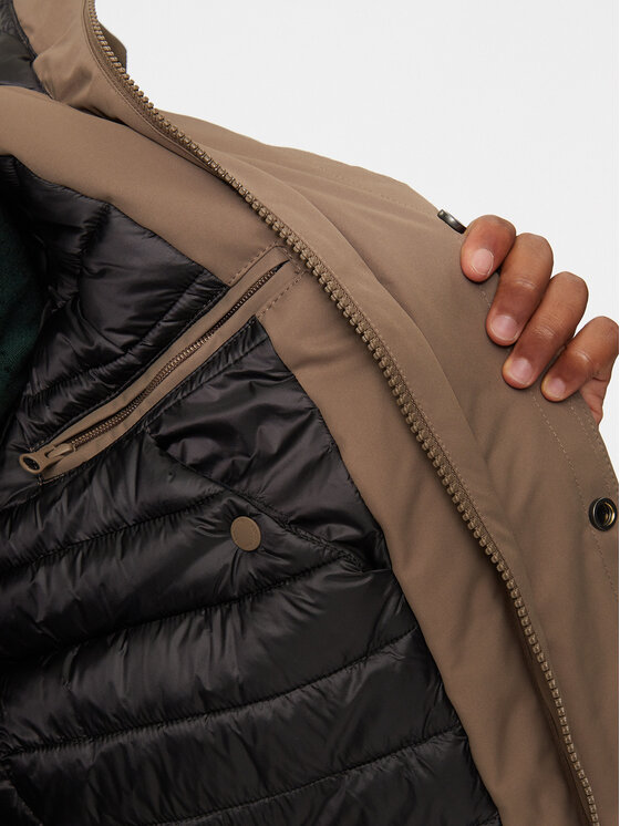 Bomboogie Bomboogie Parka CM7653TACR4 Beež Regular Fit