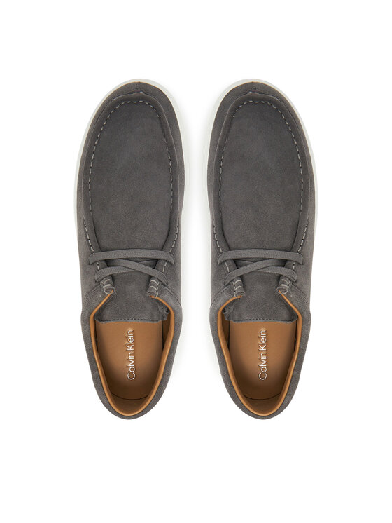 Calvin Klein Calvin Klein Scarpe basse Hybrid Apron Laceup Su HM0HM01967 Grigio