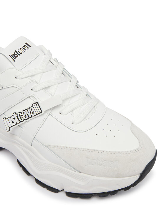 Just Cavalli Just Cavalli Sneakersy 80RA3SL2 ZPC05 Biela
