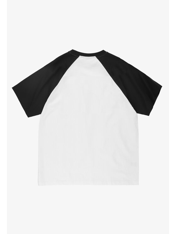 PROSTO. PROSTO. T-Shirt Harvard Biały Oversize