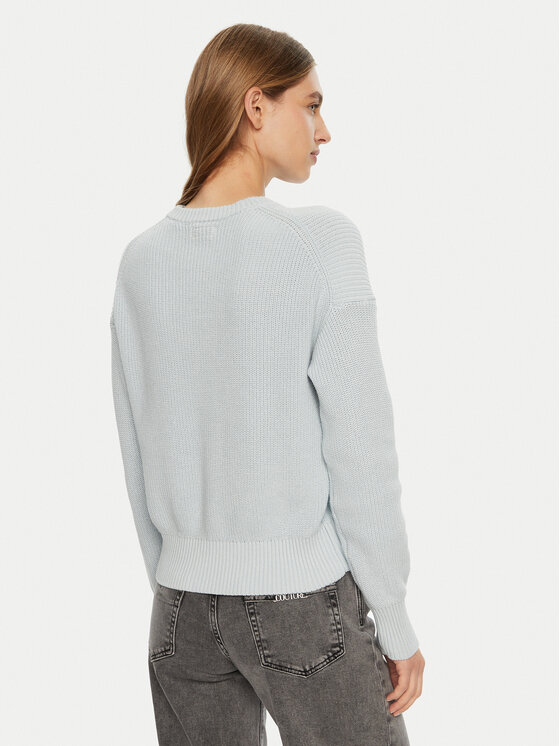Guess Jeans Guess Jeans Светр W4BR08 Z3HM1 Голубий Regular Fit