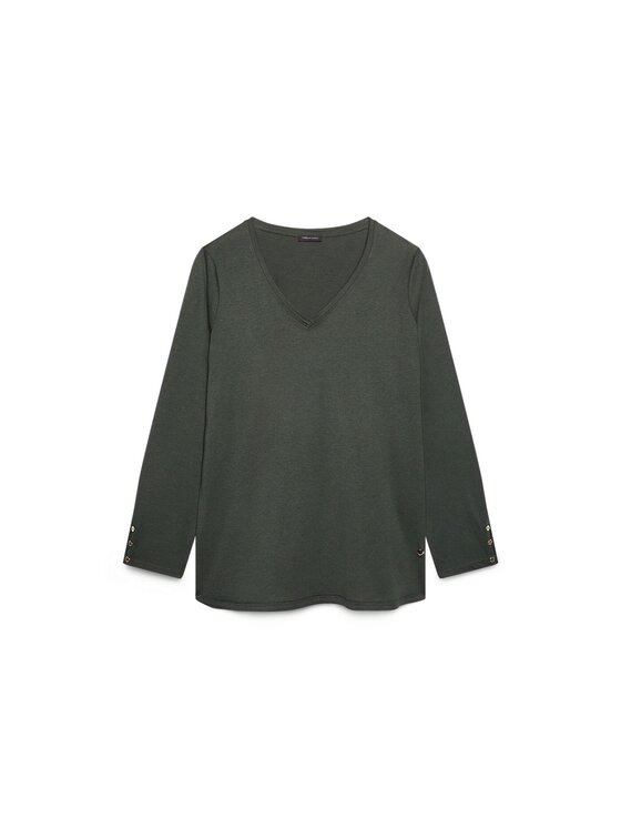 Fiorella Rubino Fiorella Rubino T-shirt G0CSL009263N035 Verde Regular Fit
