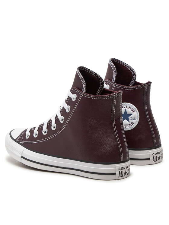 Converse Converse Trampki Chuck Taylor All Star Faux Leather A08639C Brązowy