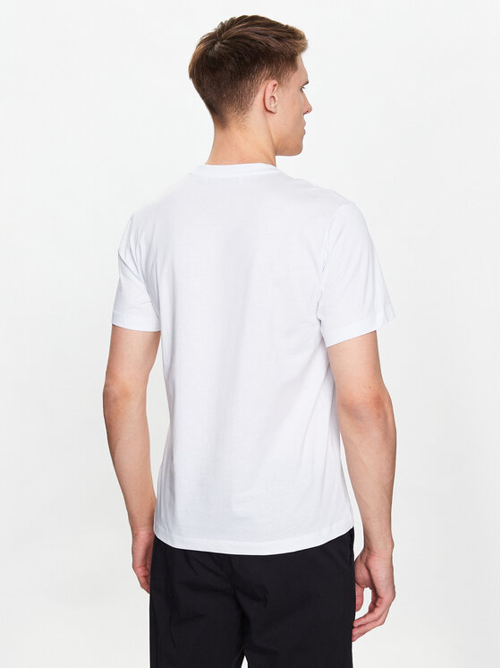 Trussardi Trussardi Tricou 52T00735 Alb Regular Fit