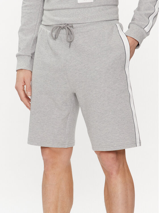 Tommy Hilfiger Športové kraťasy UM0UM03008 Sivá Regular Fit