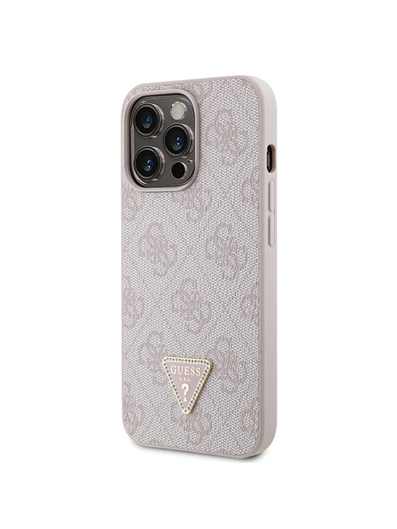 Guess Guess Etui na telefon iPhone 13 Pro Różowy