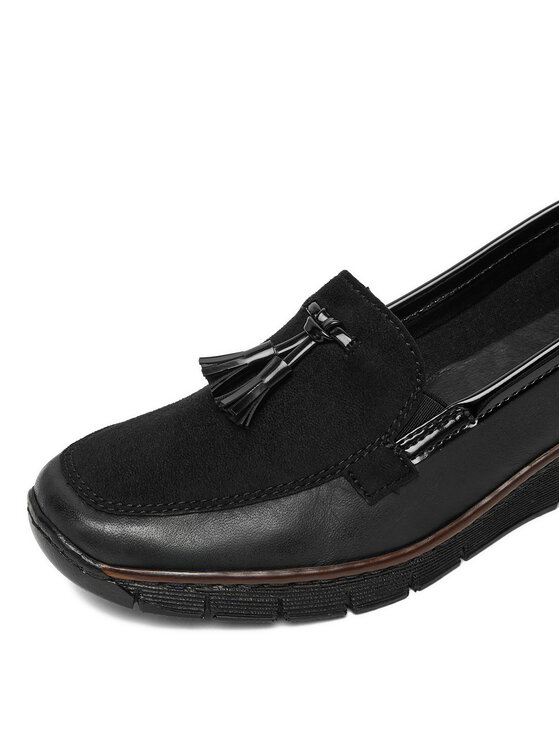Rieker Rieker Pantofi 53771-00 Negru