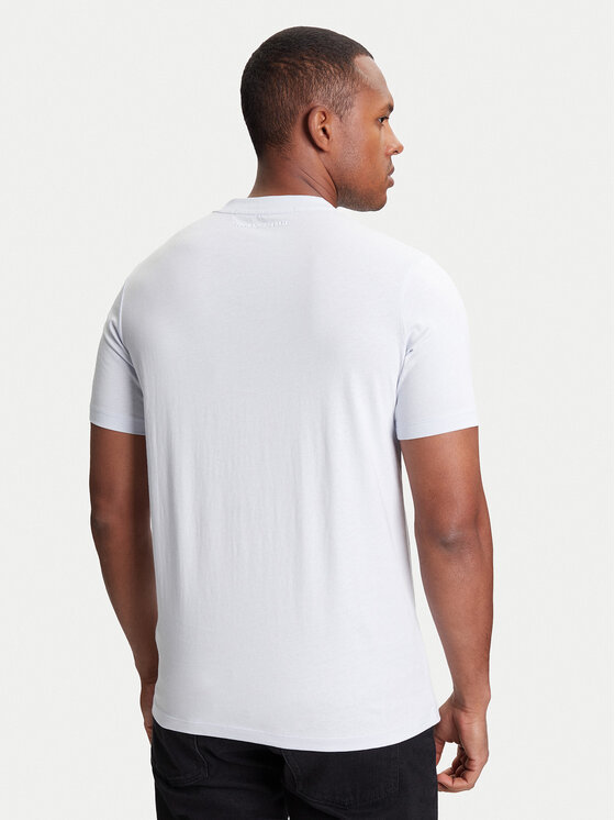KARL LAGERFELD KARL LAGERFELD T-Shirt 755710 553224 Turkusowy Slim Fit
