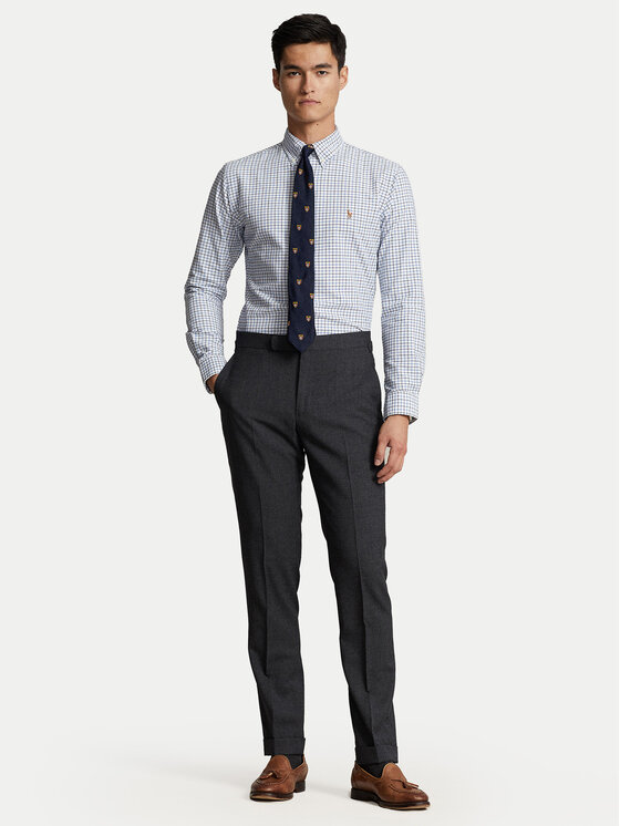 Polo Ralph Lauren Polo Ralph Lauren Košulja 710922273002 Svijetloplava Custom Fit
