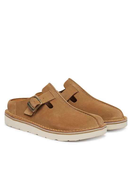 Clarks Clarks Klapki Solsbury Mule. 26184168 Brązowy