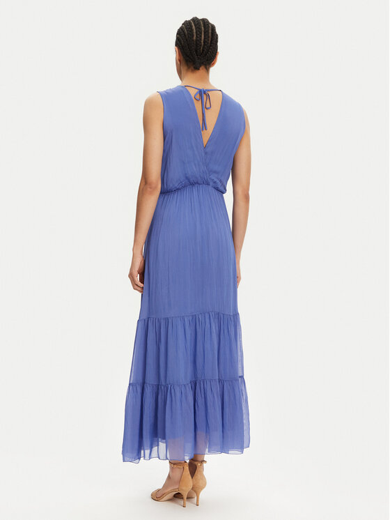 Haveone Haveone Rochie de vară AFF-N005 Albastru Loose Fit