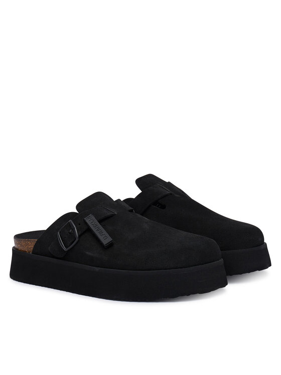 D.Franklin D.Franklin Pantoletten DFSH414005 Schwarz