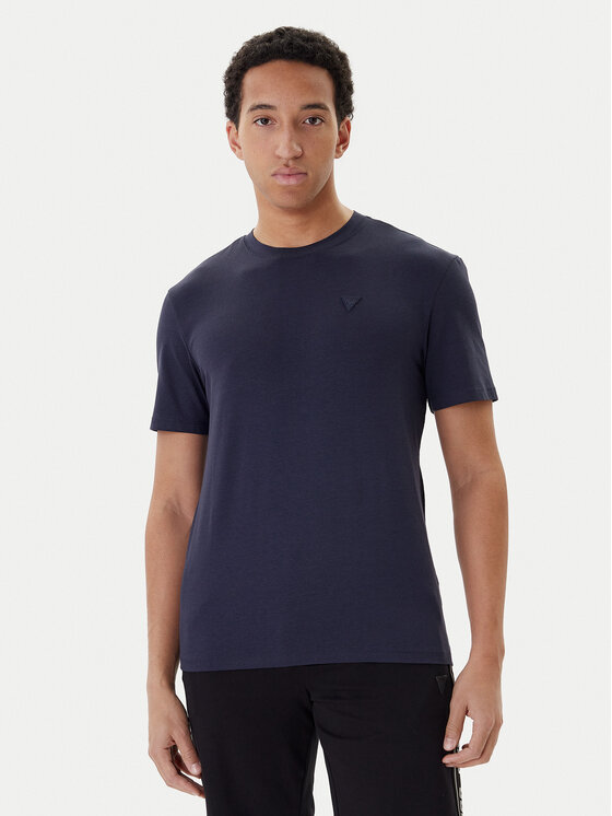 Guess Guess Póló Z2YI12 JR06K Sötétkék Regular Fit