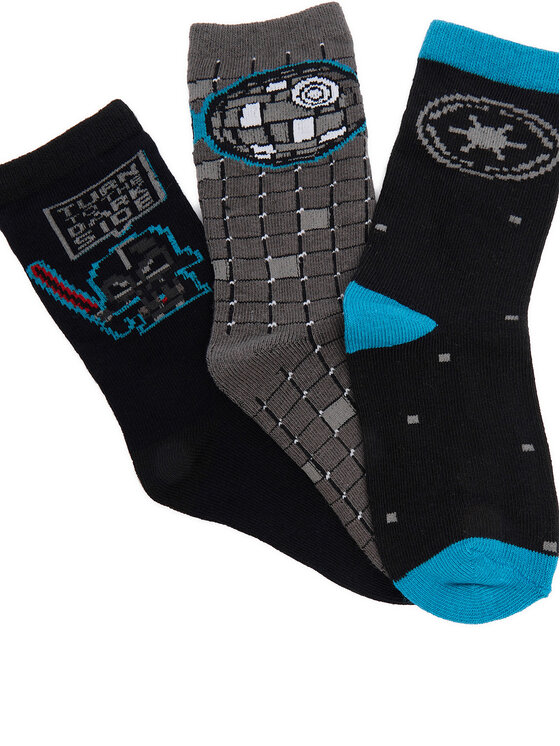 Star Wars Star Wars Dlouhé ponožky CEO-ACCCS-AW25-210SW(3-PACK) Černá