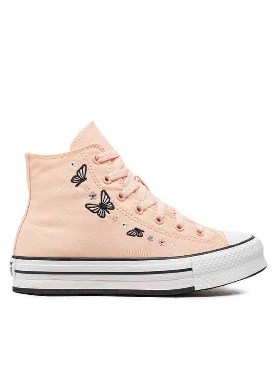 Converse Kedas Chuck Taylor All Star Eva Lift Butterflies A07355C Rozā