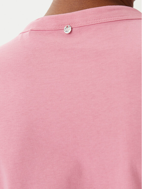 BOSS BOSS Póló C_Elogo_21 50540260 Rózsaszín Slim Fit