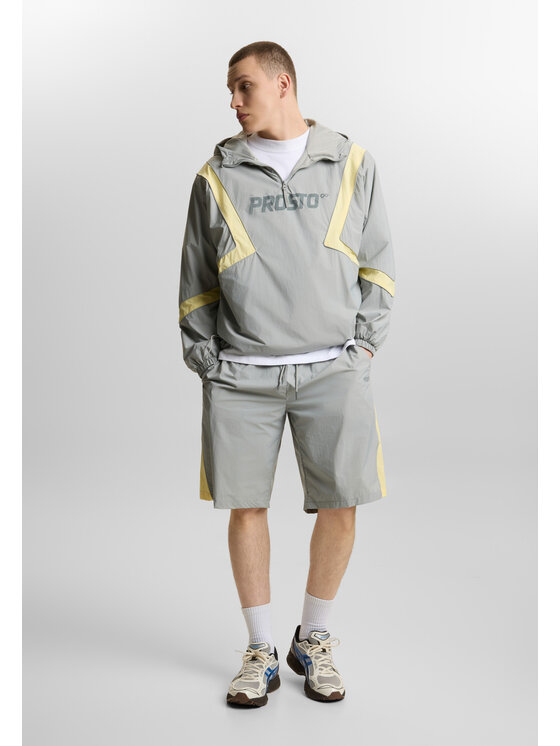 PROSTO. PROSTO. Szorty sportowe Sprinter Szary Regular Fit