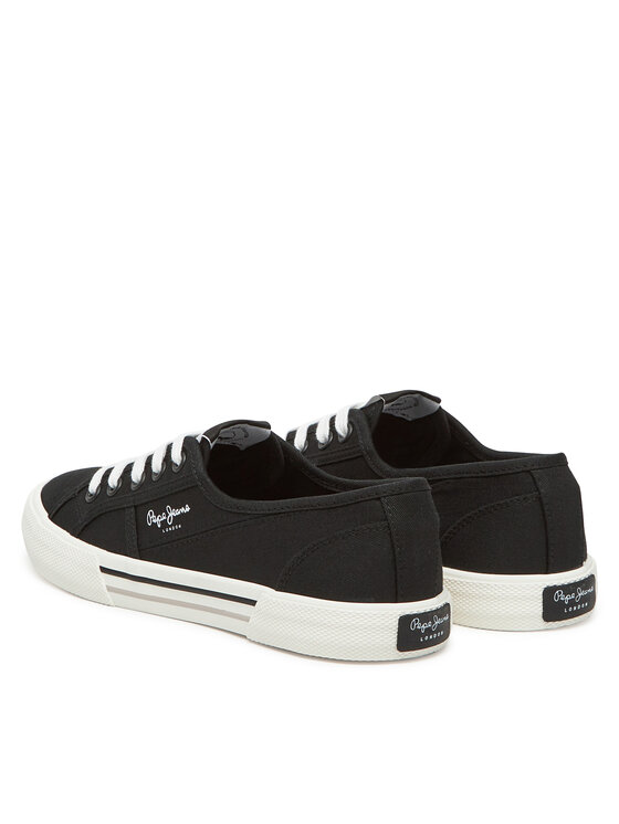 Pepe Jeans Pepe Jeans Tenisówki Brady Basic W PLS31287 Czarny
