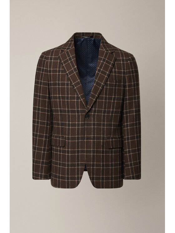 Lancerto Lancerto Marynarka Erice MA131225000022 Brązowy Slim Fit