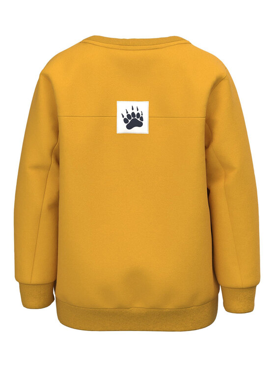 NAME IT NAME IT Bluza 13219369 Żółty Regular Fit