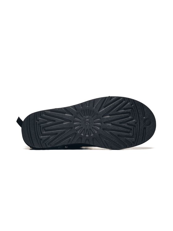 Ugg Ugg Botki Ultra Mini Bailey Bow 1185491-BLK Czarny