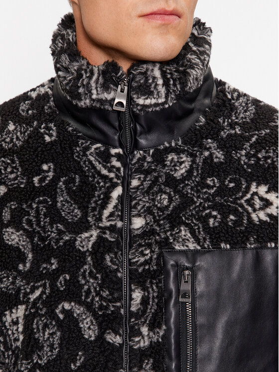 Guess Guess Μπουφάν μεταβατικό M3BL16 WFSH2 Μαύρο Regular Fit