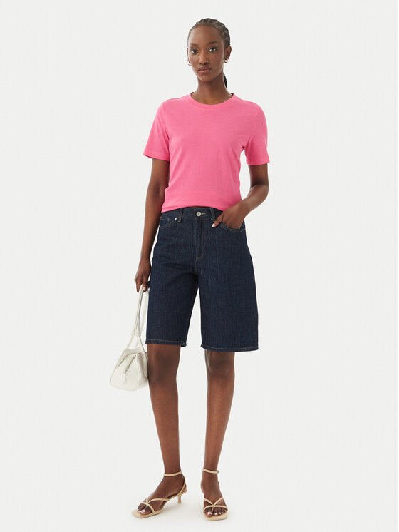 Vero Moda Vero Moda T-shirt Paulina 10316991 Ružičasta Regular Fit