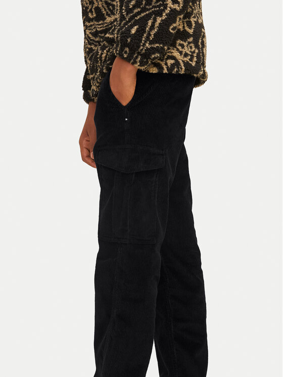 Jack&Jones Junior Jack&Jones Junior Hlače Kane 12258392 Crna Relaxed Fit