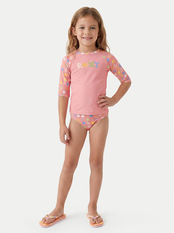 Roxy Roxy Sada trička a plavek Roxy Dot ERLWR03328 Růžová