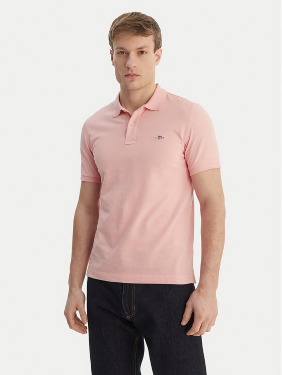 Gant Tricou polo Shield 2220 Roz Slim Fit